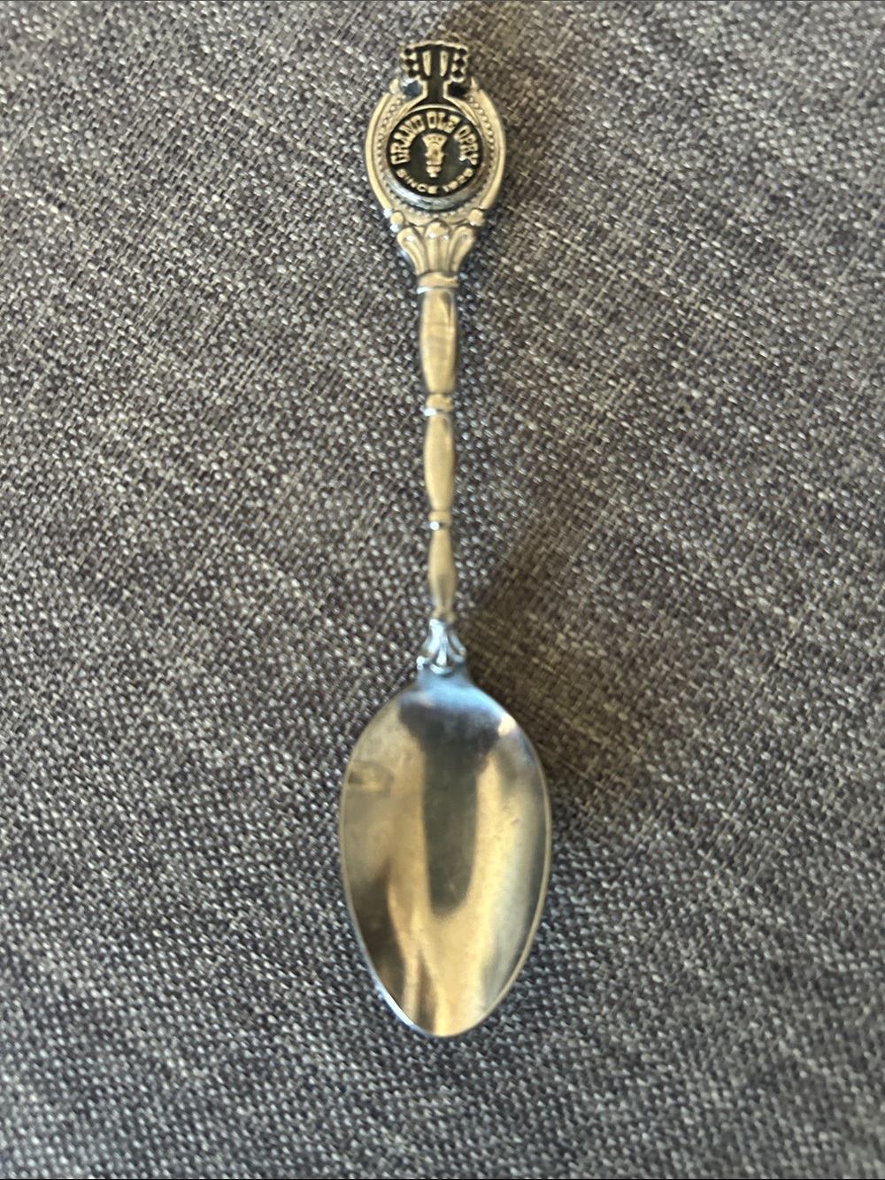 Classic Silver-Tone Commemorative Spoon - Elegant Home Accent